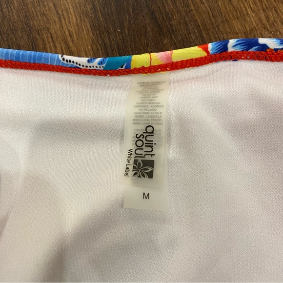 Quint Soul multicoloured bikini size medium cheeky swimwear crochet two piece - Picture 13 of 14